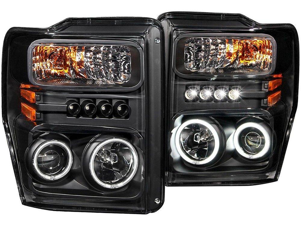 Anzo Black Halo Projector Headlights