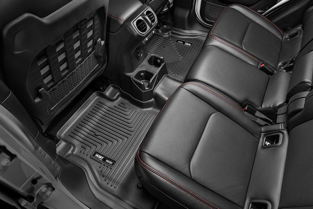 Tappetini Auto Husky Liners X-act Contour | Serie 53698 Per Dodge Ram 1500 Quad Cab 2019-2020 | 3 Pezzi - 3