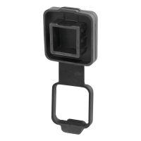 Black plastic receiver tube cover.