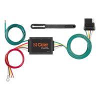 CURT wiring harness kit with connectors and wires.