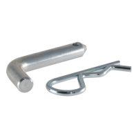 Zinc L-shaped tool and small metal hook.