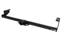 Black CURT trailer hitch receiver.