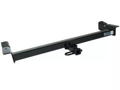 Black CURT trailer hitch receiver.