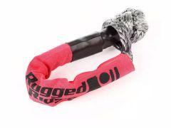 Rugged ridge rope featuring a sturdy black and red handle for enhanced grip and durability.