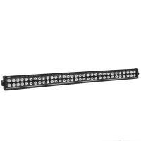 Black LED light bar with multiple round lights.