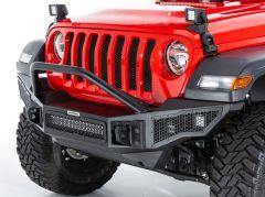 Go Rhino Rockline Winch Ready Full Front Bumper