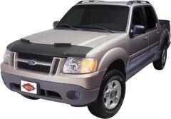 Ford pickup truck with custom hood protector.