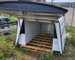 12054740: Used Aluminum Topper - YZ White (Sioux Falls, SD | West)