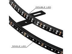 ORACLE Lighting LED Illuminated Wheel Rings - Single/Double Row LED