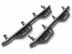 N-FAB Podium Steps Textured Black Cab Length