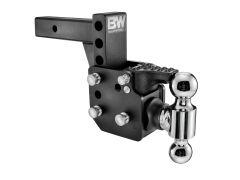 B&W Tow & Stow Adjustable Dual Ball Pintle Mount