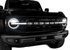 Ford Bronco White LED Emblem Lettering Kit by Oracle