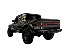 Racetrack Flush Style LED Tailgate Panel Light - Tinted Lens - Jeep Gladiator