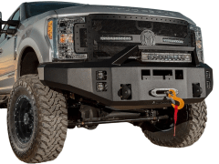 ICI Alumilite Front Bumper Winch Ready